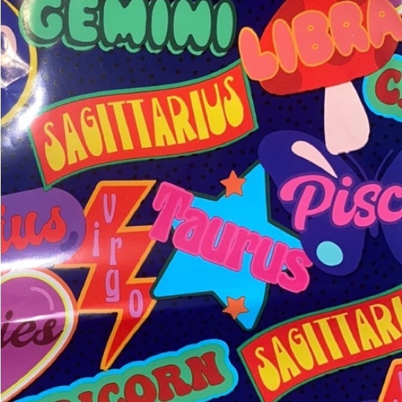 Zodiac Sign Patterned Bag - Picture 3 of 3